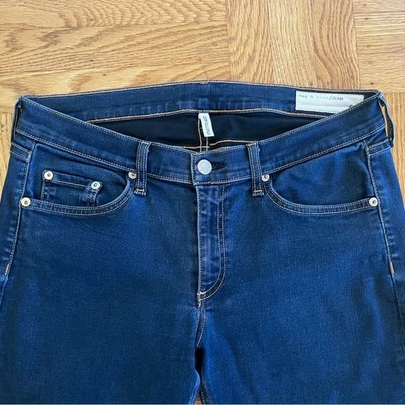 Rag and Bone Stiletto Boot Cut Dark Wash Jeans, Women’s Size 31 - Picture 2 of 9